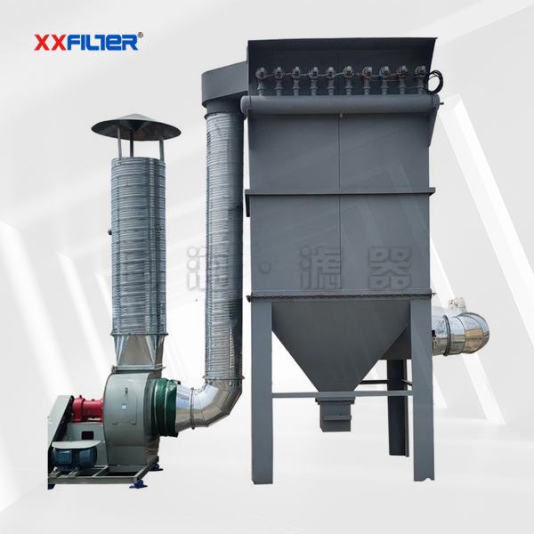 打磨車(chē)間單機(jī)脈沖袋式除塵器