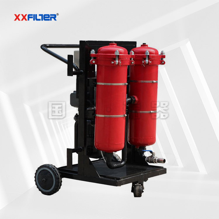 三級過濾液壓油濾油機(jī)