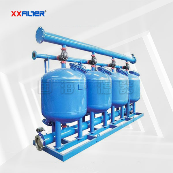 污水處理多罐并聯(lián)淺層砂過濾器