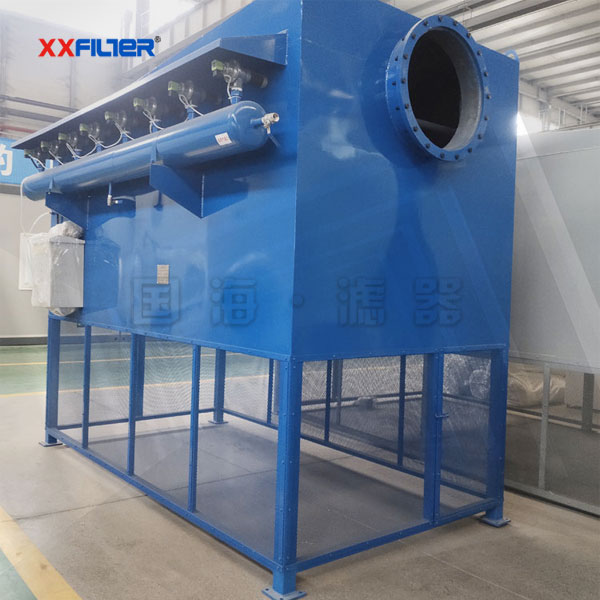 化工行業(yè)硫磺制酸鼓風(fēng)機(jī)前置不銹鋼自潔式空氣過濾器