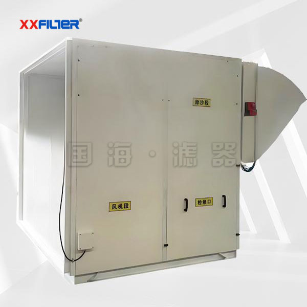 西北沙漠地區(qū)自清潔沙塵過(guò)濾機(jī)組